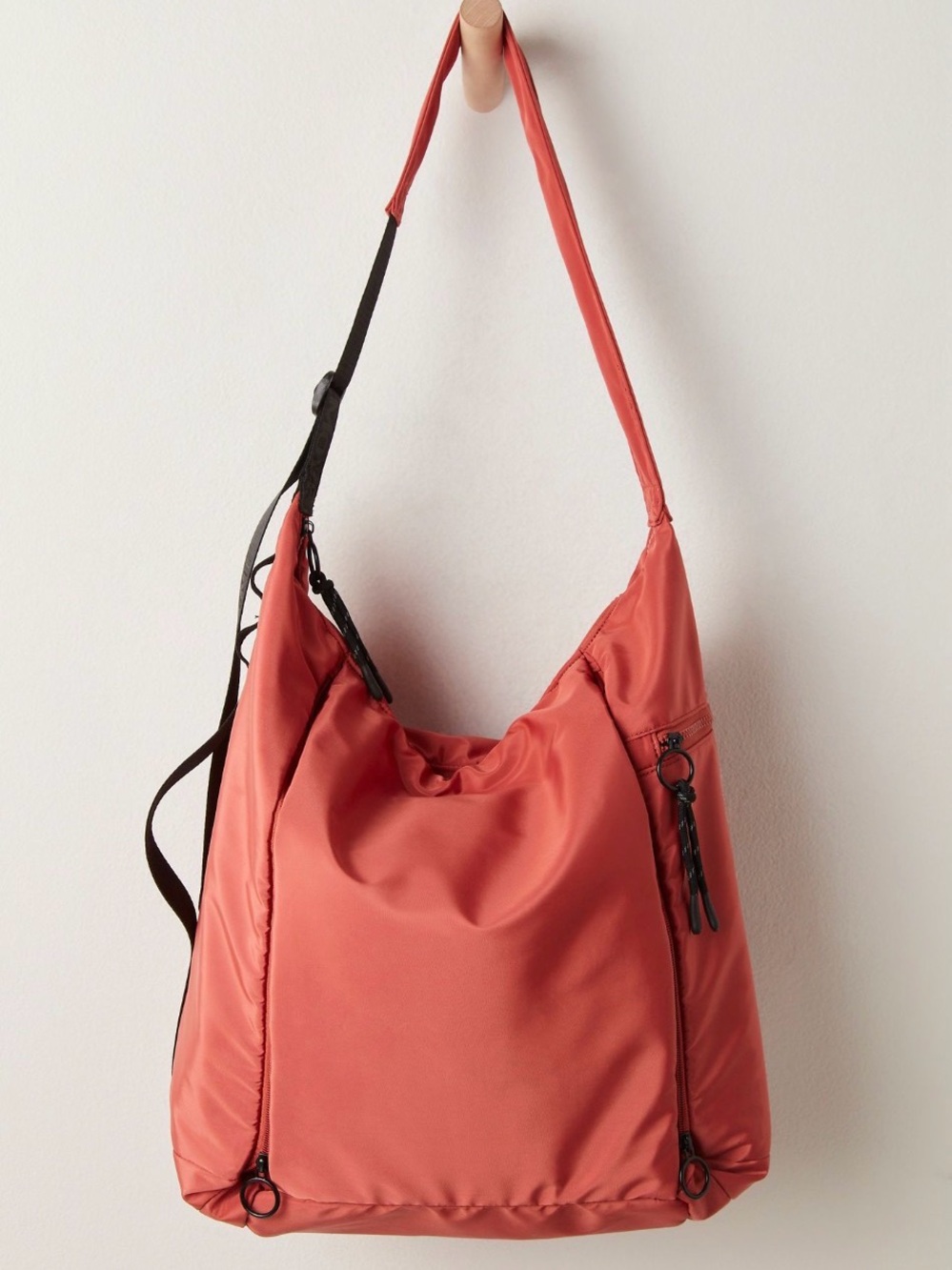 NWT Free People No Time Zones Carryall Tote Terra